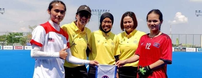 womens team beat hosts cambodia 8 1 in opening action 645b85823a772 - Women's Team Beat Hosts Cambodia 8-1 In Opening Action - The National Women's Hockey Team managed to secure three points in the inaugural action of the round robin, Field Hockey event, SEA Games 2023 in Phnom Penh, Cambodia at the Morodok Techo National Stadium after brilliantly defeating the host Cambodia, 8-1.
