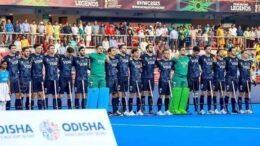 argentina por la fih pro league de hockey los leones golearon a nueva zelanda 648df6f396435 - ARGENTINA: LIONS THRASH NEW ZEALAND - The Lions have now accumulated 16 points in 15 games, of which they have won three, drawn five -with two bonus points in their favour- and have been defeated seven times.