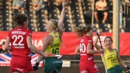 australia hockeyroos on target to halt belgiums unbeaten run 648cdbe7184d5 - Australia: Hockeyroos on target to halt Belgium’s unbeaten run - The Hockeyroos have recorded their seventh win of the FIH Pro League 2022-23 Season after outlasting Belgium 2-0 in Antwerp.