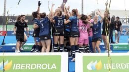 ehl junior win spanish womens title for first time 64876940bd339 - EHL: Junior win Spanish women’s title for first time - Junior FC won the Spanish women’s Iberdrola League for the first time as an amazing first quarter performance set them on course for a memorable 4-2 final win over Club de Campo de Madrid.