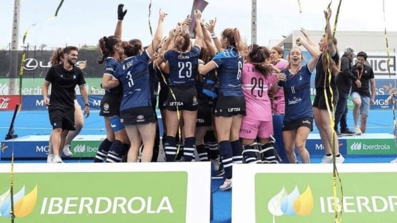 ehl junior win spanish womens title for first time 64876940bd339 - EHL: Junior win Spanish women’s title for first time - Junior FC won the Spanish women’s Iberdrola League for the first time as an amazing first quarter performance set them on course for a memorable 4-2 final win over Club de Campo de Madrid.