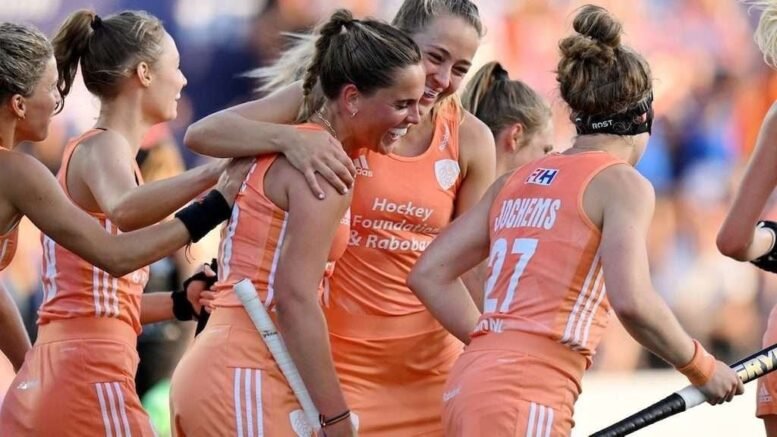 fih triumphant dutch women secure fih hockey pro league spoils german men march on 6499f3951ff2a - FIH: Triumphant Dutch women secure FIH Hockey Pro League spoils, German men march on - The Netherlands women clinched the FIH Hockey Pro League title for a third time in four seasons with a fiercely contested 2-1 victory over Germany in Amsterdam. The win took their points tally to 37 with three games remaining, and out of reach of any of the chasing teams. In the earlier men’s match, the head-to-head battle between Germany and New Zealand ended with a 4-1 scoreline in favour of the world champions. However, that wasn’t entirely reflective of the hard-fought encounter.