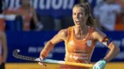 netherlands prijzenpakker de waard blij dat de pro league beker terug is 649a6df1109f8 - NETHERLANDS: PRIZE PACKER DE WAARD- 'HAPPY THAT THE PRO LEAGUE CUP IS BACK' - The Oranje Dames won the FIH Pro League on Monday evening . But there was a player on the field who won not one, but two prizes on the same evening. Xan de Waard (27) was named the best player of the Tulip Hoofdklasse Ladies in the warm-up of the game won against Germany. 