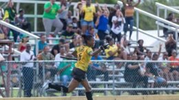 pahf day 1 hockey 5s pan american cups 647e2b69454f5 - PAHF: Day 1 | Hockey 5s Pan American Cups - Kingston, Jamaica the PANAM Hockey 5's World Cup Qualifiers kicked off today with goals galore and lots of excitement for fans. In the 7:00 PM feature match, the Jamaican men's team faced off against the United States, and despite putting up a valiant fight, the Jamaican men's team fell short, succumbing to a 4-2 defeat. The passionate crowd witnessed a spirited display of skill and teamwork as the Jamaican players gave their all until the final whistle. Although the result didn't go their way, their performance surely left a lasting impression.
