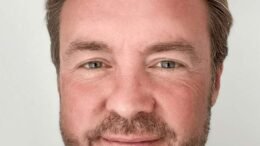 Passport type photo of Hockey Wales Chairman Conrad Funnell