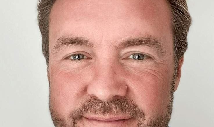 Passport type photo of Hockey Wales Chairman Conrad Funnell