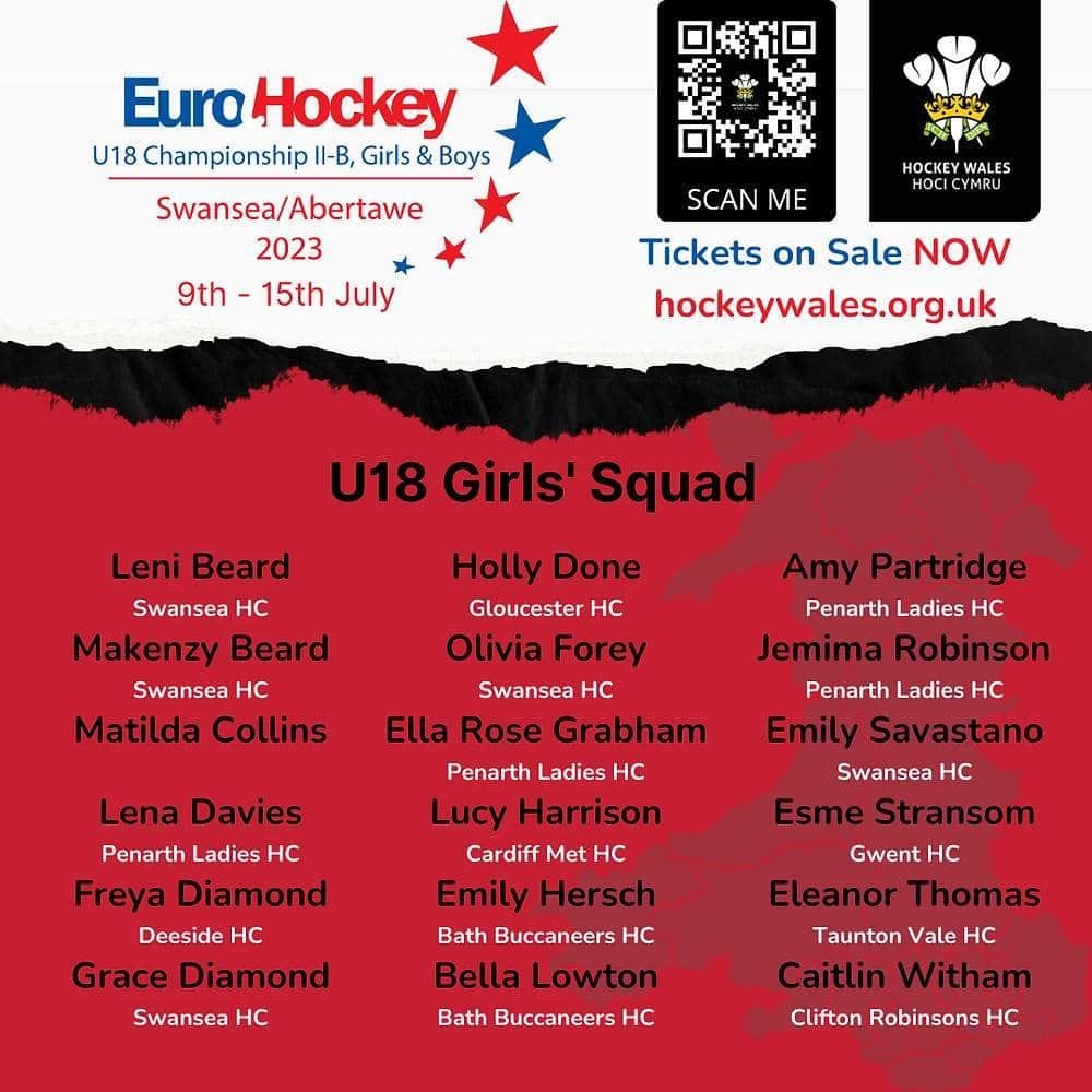 wales hockey wales announce u18 european squads 6491d5bea2429 - Wales: Hockey Wales announce U18 European Squads - Hockey Wales are pleased to announce the squads of 18 players who will be representing Wales at the upcoming European Championships II-B in Swansea.