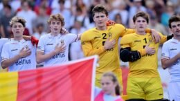 ehf belgian boys late show earns semi spot france and ukraine roll on as do swiss and czechs 64aeead4a3ad1 - EHF: Belgian boys’ late show earns semi-spot; France and Ukraine roll on as do Swiss and Czechs - Belgium’s boys produced a crazy finish to become the first side to qualify for the semi-finals of the EuroHockey U18 championships in Krefeld as they defeated Germany. Scotland kept their hopes of staying up alive with Austria confirmed as relegated.