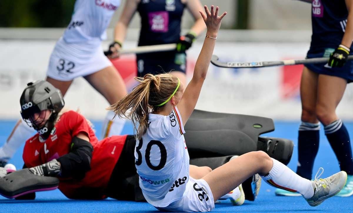 EHF: Belgium and Germany make waves in Krefeld and Poland shine in Swansea 31 ehf belgium and germany make waves in krefeld and poland shine in swansea 64ac47df9ee52 - EHF: Belgium and Germany make waves in Krefeld and Poland shine in Swansea - Day two of the Girls EuroHockey U18 Championship saw Belgium continue their winning start while Germany started their campaign with a success. In Swansea, Maria Drozda inspired Poland on day one.