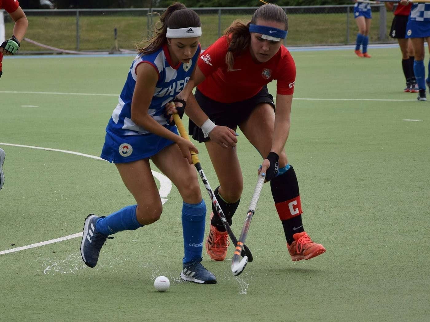 EHF: Four sides battle for one girls promotion spot in Zagreb 26 ehf four sides battle for one girls promotion spot in zagreb 64b18dfa2851b - EHF: Four sides battle for one girls promotion spot in Zagreb - The final day of the girls EuroHockey U18 Championship in Zagreb is shaping up to be a cracker with four sides in contention for the one promotion spot on offer.