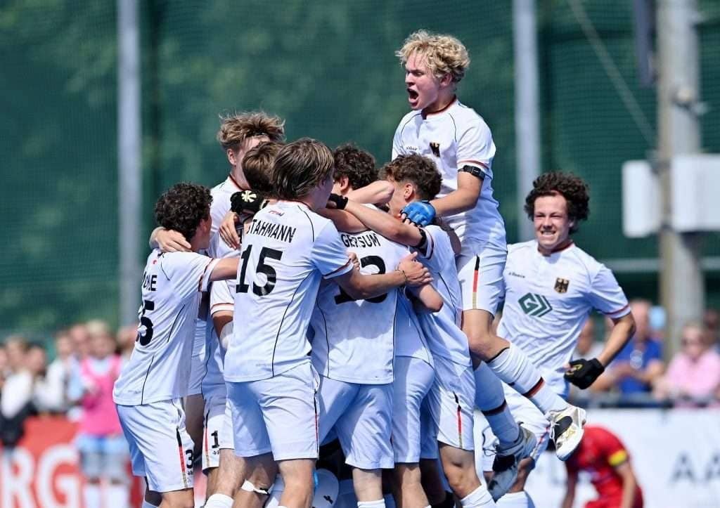 ehf germany delight home crowd to win fourth u18 boys title in last five editions 64b4311f7a708 - EHF: Germany delight home crowd to win fourth U18 boys title in last five editions - Boys EuroHockey Championship (Krefeld, Germany)