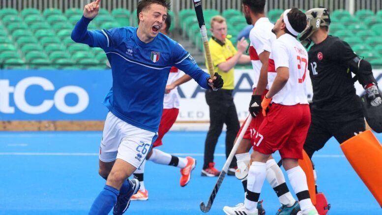 ehf ukraine ireland italy and scotland off to strong start in dublin 64bebcde5d5a4 - EHF: Ukraine, Ireland, Italy and Scotland off to strong start in Dublin - The senior EuroHockey Championship summer got under way in Dublin with the men’s second tier seeing Ukraine, Ireland, Italy and Scotland all winning well. Here’s a round-up of the action: