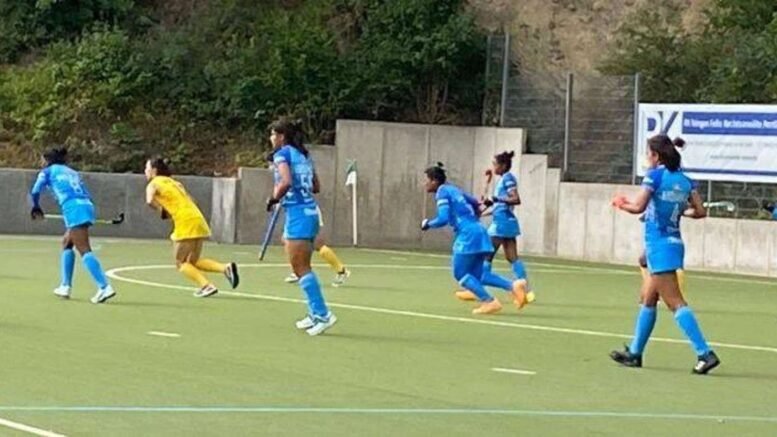 india indian womens hockey team loses 2 3 to china 64b52f8d5ffda - India: Indian women’s hockey team loses 2-3 to China - The Indian women’s hockey team made a disappointing start to the tour of Germany, losing 2-3 against China on Sunday night.