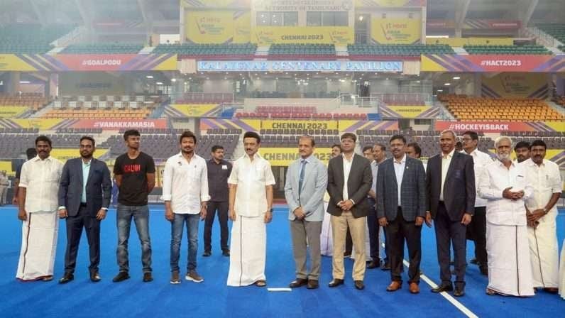 india tamil nadu gears up for hero asian champions trophy chennai 2023 with fan parks spanning every district 64c78b16363a2 - India: Tamil Nadu gears up for Hero Asian Champions Trophy Chennai 2023 with Fan Parks spanning every District - Chennai, 31st July 2023: The Tamil Nadu leg of the 'Pass the Ball' Trophy Tour, a crucial part of the Hero Asian Champions Trophy Chennai 2023 build-up campaign, is coming to a successful conclusion today. Hockey enthusiasts in Tamil Nadu have shown tremendous support, making it a resounding success.