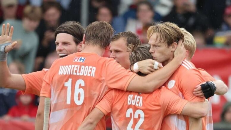 netherlands oranje heren live te zien op jubileumtoernooi spaanse bond 64be8546411ad - NETHERLANDS: ANNIVERSARY TOURNAMENT OF THE SPANISH FEDERATION - The team of national coach Jeroen Delmée not only plays against the host country in the Estadi Marti Colomer, but also against England and India. On Sunday, the battle for third and fourth place as well as the final is scheduled.