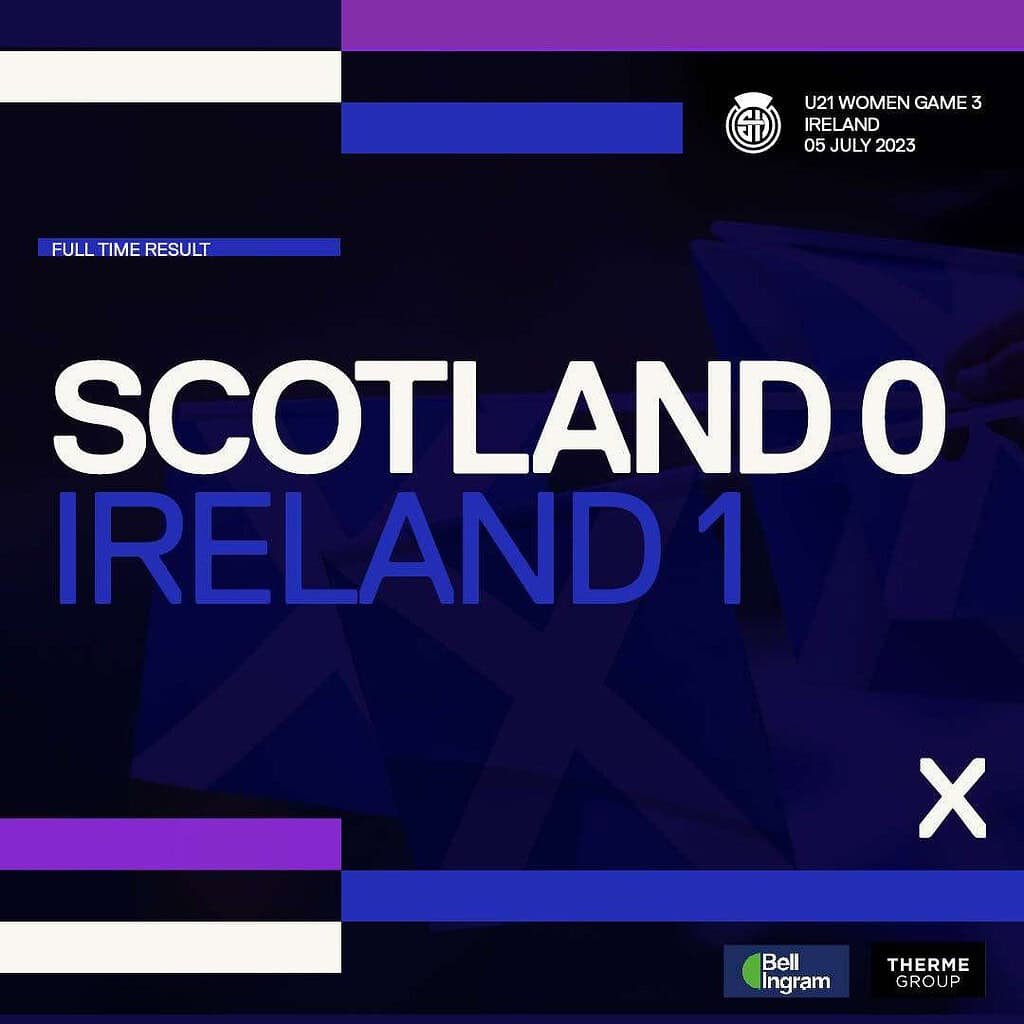 scotland scotland u21 women lose close match away to ireland 64a60078b1a7b - Scotland: Scotland U21 women lose close match away to Ireland - Home » News » Scotland U21 women lose close match away to Ireland