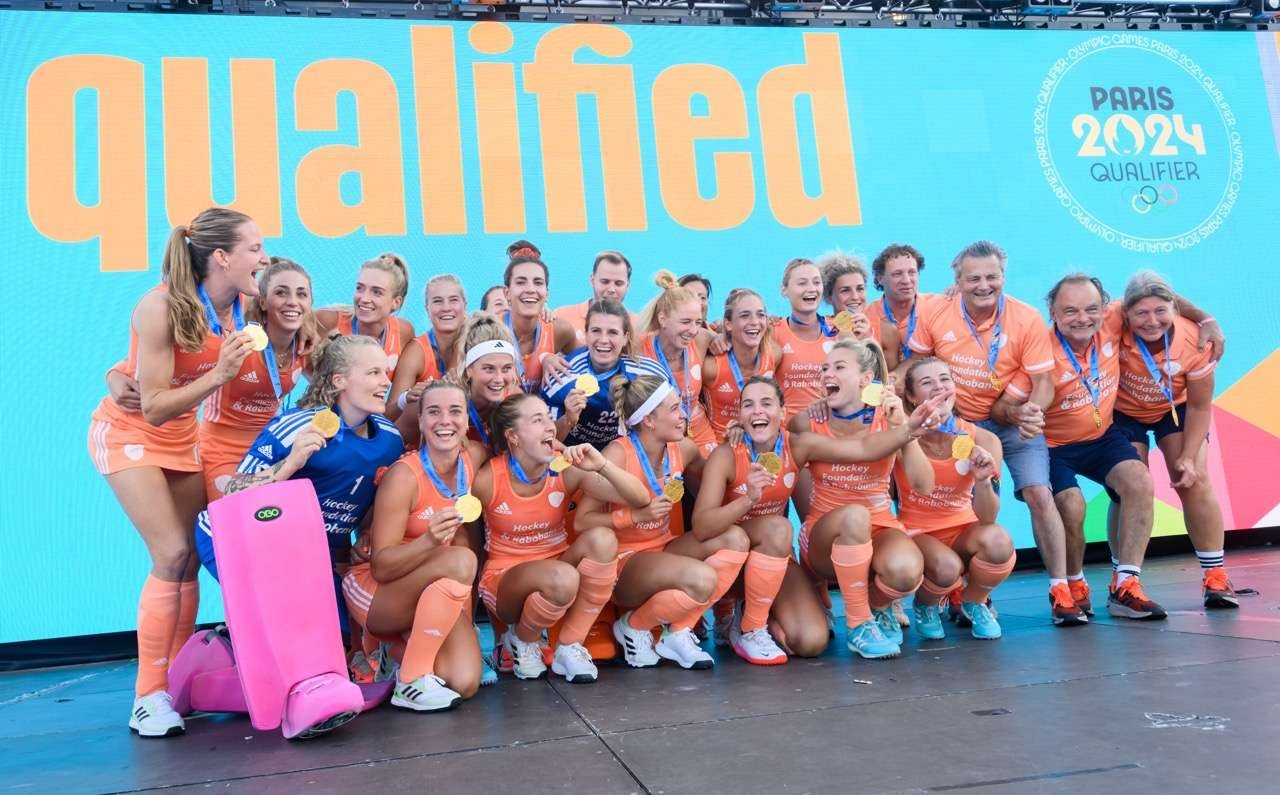 AHF Netherlands Seal Olympic Games Paris 2024 Qualification! Hockey