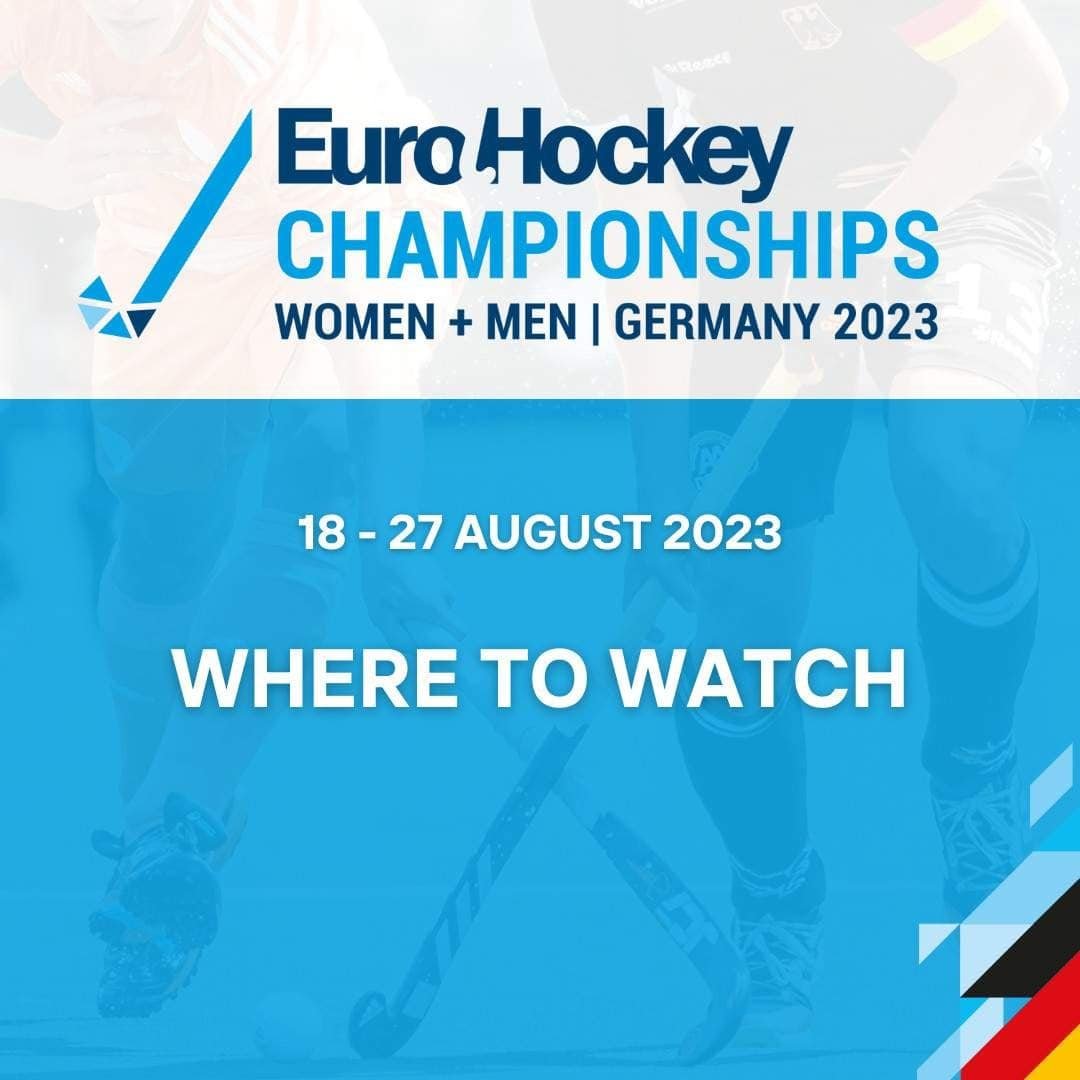 EHF: Where to Watch the 2023 EuroHockey Championships 5 ehf where to watch the 2023 eurohockey championships 64dd0f7db091e - EHF: Where to Watch the 2023 EuroHockey Championships - Wherever you are in the world, there is an outlet for you to view the men’s and women’s 2023 EuroHockey Championships from Mönchengladbach from August 18th to 27th.
