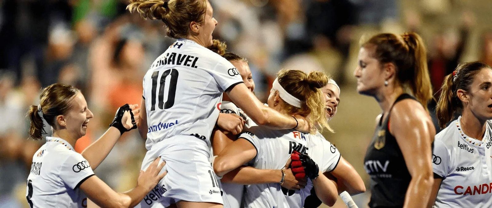 image 1 - EuroHockey: White sends Red Panthers into women’s final for just a second time - The 18-year-old phenomenon Emily White’s second minute goal saw Belgium advance to the women’s EuroHockey Championship final for just the second time.