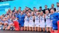 image 5 - EuroHockey: Germany bounce back to defeat England and win bronze - Germany stormed past the challenge of England to claim bronze in front of a packed house in the SparkassenPark, running up a 3-0 victory.