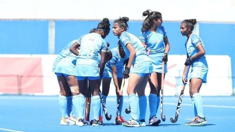 india clinical indian junior womens hockey team defeats spain 2 1 64e4a7e134158 - India: Clinical Indian Junior Women’s Hockey Team defeats Spain 2-1 - ~Annu and Sakshi Rana were on the target for the Indian Junior Women’s Hockey Team~ 