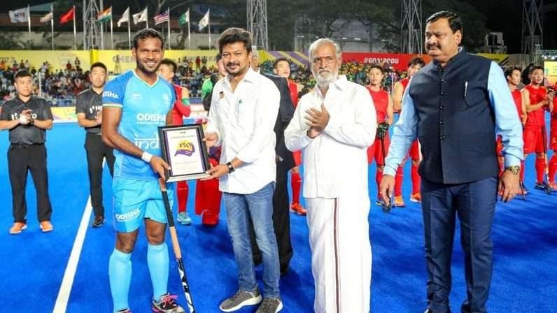 india hockey india congratulates amit rohidas on completing 150 international caps 64cbd3c3da887 - India: Hockey India congratulates Amit Rohidas on completing 150 International Caps - ~ The defender from Odisha achieved the milestone during India's first match against China in Chennai ~