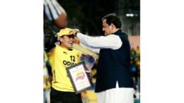 india hockey india congratulates krishan b pathak on completing 100 international caps 64d1199d39d24 - India: Hockey India congratulates Krishan B Pathak on completing 100 International Caps - ~The goalkeeper from Punjab achieved the milestone during India's fourth match against Korea in Chennai~