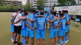 india indian junior mens hockey team finishes second at the 4 nations tournament dusseldorf 2023 after going down to germany 64e4c4303ab89 - India: Indian Junior Men's Hockey Team finishes second at the 4 Nations Tournament - Dusseldorf 2023 after going down to Germany - ~ Sudeep Chirmako scored the lone goal for India ~