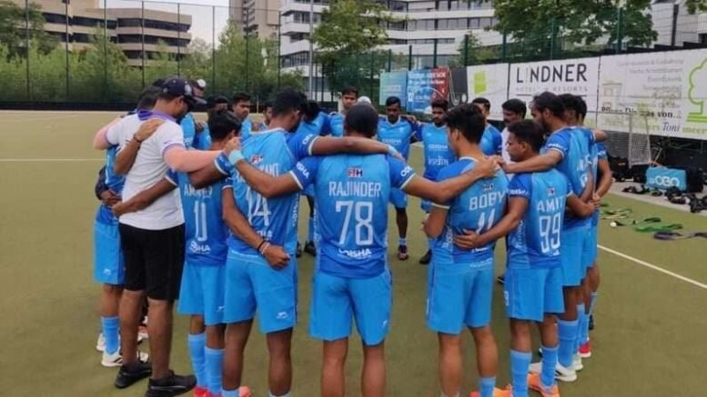 india indian junior mens hockey team records dominant 4 0 win over england 64e33a4a428d0 - India: Indian Junior Men's Hockey Team records dominant 4-0 win over England - ~ Rajinder Singh, Amir Ali, Amandeep Lakra, and Araijeet Singh Hundal scored the goals for India ~
