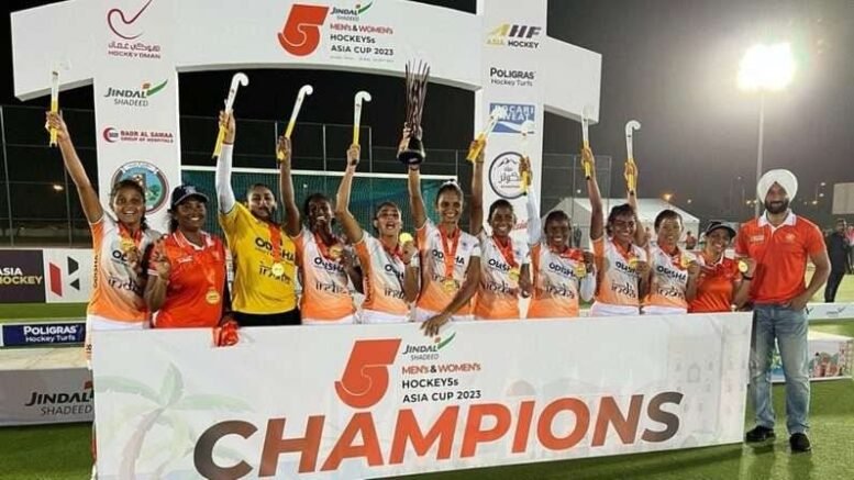 india indian womens hockey team wins inaugural womens hockey 5s asia cup defeats thailand 7 2 in final 64ecc929decd4 - India: Indian Women’s Hockey Team wins inaugural Women’s Hockey 5s Asia Cup; defeats Thailand 7-2 in Final - ~Hockey India announced Rs 2 lakhs for each player and Rs 1 lakhs for each support staff for their victory and excellent performance~ 