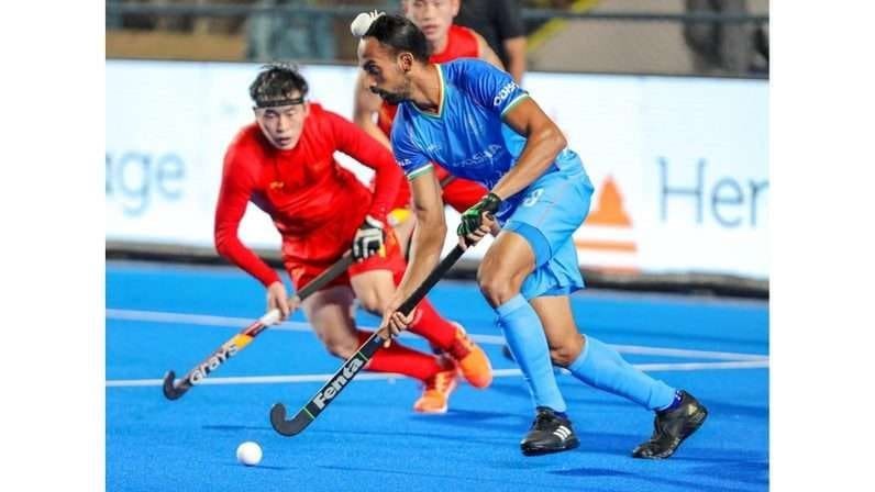 india unstoppable indian mens hockey team beat china 7 2 64cbefc3c0b9c - India: Unstoppable Indian Men's Hockey team beat China 7-2 - ~ Mandeep Singh (40') scored his 100th International goal; while Harmanpreet Singh (5', 8'), Varun Kumar (19', 30'), Sukhjeet Singh (15'), Akashdeep Singh (16') score in India's win ~