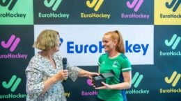 ireland ulster teenager wins top eurohockey youth award 64df43f0e1aa1 - Ireland: Ulster teenager wins top EuroHockey youth award - Dublin August 18: Anna Pim from Ulster yesterday received The Youth Leader Award for her EuroHockey Youth Festival project at the EHF Youth Forum in Monchengladbach. Anna was nominated by Hockey Ireland as their female delegate and presented to the 35th General Assembly of the European Hockey Federation.