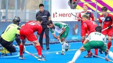 pakistan setback for pakistan before fourth match in asian champions trophy 64d2041d865f0 - Pakistan: Setback for Pakistan before fourth match in Asian Champions Trophy - Pakistan hockey team's Mohammad Abdullah has been admitted to the hospital after suffering from a high fever. 