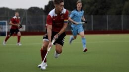 Holcombe's Nick Bandurak in action against Reading