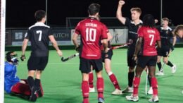 Holcombe's Nick Bandurak Celebrates Scoring Vs Southgate - Images: Simon Webb