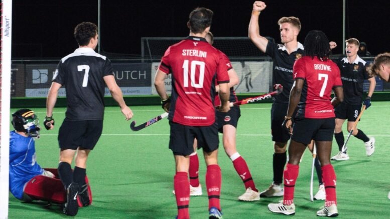 Holcombe's Nick Bandurak Celebrates Scoring Vs Southgate - Images: Simon Webb