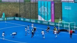 india indian mens hockey team aims to maintain dominance in hangzhou asian games clash against singapore 651142a893ab7 - India: Indian Men's Hockey Team aims to maintain dominance in Hangzhou Asian Games clash against Singapore - Hangzhou, 25th September 2023: The Indian Men's Hockey Team is set to face off against Singapore on Tuesday in their second game of the ongoing 19th Asian Games Hangzhou 2022. The Indian Team heads into this match with immense confidence, having recorded a resounding 16-0 victory in their tournament opener against Uzbekistan on Sunday. 