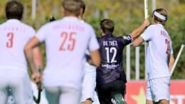 ehl leo made to work for final8 ticket by post 6522fa3ed357d - EHL: Léo made to work for FINAL8 ticket by Post - Royal Léopold eventually saw off the challenge of Post SV 3-1 to reach the FINAL8 of the Euro Hockey League.