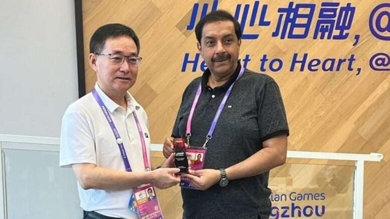 fih fih president strengthens global ties at hangzhou asian games 651ad27b81538 - FIH: FIH President strengthens global ties at Hangzhou Asian Games - FIH President Tayyab Ikram recently embarked on a mission to bolster relationships and enhance the international reach and recognition of hockey during his ongoing visit to the Hangzhou Asian Games. Through a series of significant meetings and exchanges, President Ikram and the FIH have taken significant strides towards promoting and developing the sport of hockey on a global scale. These interactions not only signify the commitment to the growth of hockey but also honor individuals and organizations that have contributed to its success.