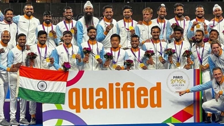 fih indian men chinese women seal olympic qualification 65214ddd5ac05 - FIH: Indian men, Chinese women seal Olympic Qualification - Hockey at Asian Games 2023 came to an end today with the India men's team and Chinese women's team claiming the gold medals and securing qualification to the Olympic Games Paris 2024! India and Japan faced each other in the men’s final yesterday with India registering a 5-1 win to secure their fourth gold medal in the competition's history, and Olympic qualification. In the women’s competition it was China taking on Korea in the finals. China edged the finals with a 2-0 win and in the process collected their 4th women’s Hockey gold at the Asian Games. 