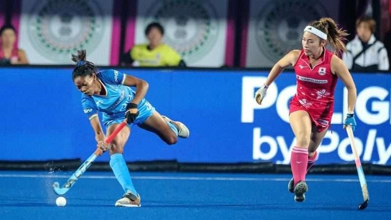 india india outshine japan 2 1 to record 4th consecutive victory at jharkhand womens asian champions trophy ranchi 2023 6541456a8598a - India: India outshine Japan 2-1 to record 4th consecutive victory at Jharkhand Women's Asian Champions Trophy Ranchi 2023 - Ranchi, 31st October 2023: The Indian Women's Hockey Team on Tuesday registered a brilliant 2-1 win over Japan in their fourth encounter of the ongoing Jharkhand Women's Asian Champions Trophy Ranchi 2023. Navneet Kaur (31') and Sangita Kumari (47') netted a goal each for India, while Kana Urata (37') emerged as a lone goalscorer for Japan.