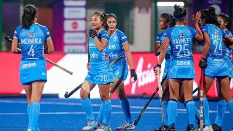 india india womens hockey team defeats thailand 7 1 in their jharkhand womens asian champions trophy ranchi 2023 opener 653cc426f24ec - India: India Women's Hockey Team defeats Thailand 7-1 in their Jharkhand Women's Asian Champions Trophy Ranchi 2023 opener - Ranchi, 27th October 2023: The Indian Women’s Hockey Team kicked off their Jharkhand Women's Asian Champions Trophy Ranchi 2023 campaign in emphatic fashion as they defeated Thailand 7-1 in their first game of the tournament in Ranchi, Jharkhand on Friday. 
