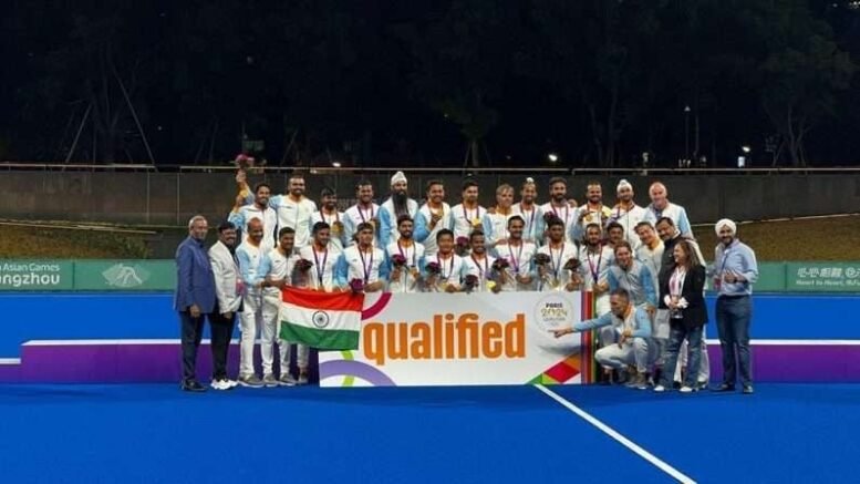 india indian mens hockey team beats japan 5 1 to claim gold medal in hangzhou secures spot in 2024 paris olympics 6520179d293e4 - India: Indian Men's Hockey Team beats Japan 5-1 to claim Gold medal in Hangzhou, secures spot in 2024 Paris Olympics - ~ Manpreet Singh, Harmanpreet Singh, Amit Rohidas, and Abhisek scored the goals for India in the Final ~