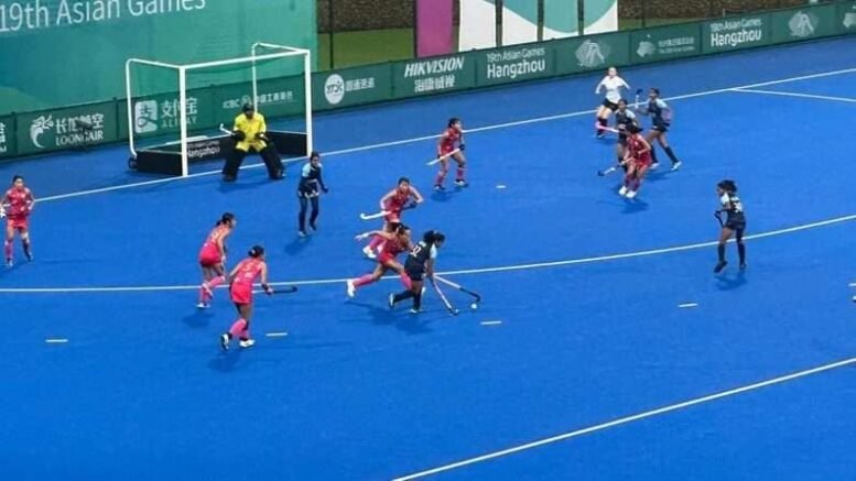 india indian womens hockey team beat japan 2 1 to win bronze medal at 19th asian games hangzhou 2022 65214cdd96a44 - India: Indian Women’s Hockey Team beat Japan 2-1 to win Bronze medal at 19th Asian Games Hangzhou 2022 - For their impressive performance and the podium finish, Hockey India announced a prize of Rs 3.00 Lakhs to each player of the Indian Women's Hockey Team and Rs 1.50 Lakhs to each support staff. 