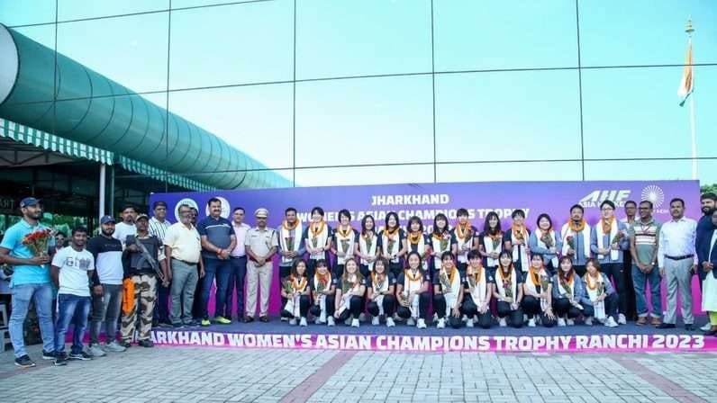 india japan arrive in ranchi with aim of defending their title at jharkhand womens asian champions trophy ranchi 2023 6534db1d677de - India: Japan arrive in Ranchi with aim of defending their title - ~ Japan will play the tournament opener against Malaysia on 27th October ~