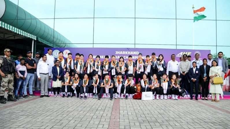 india korea land in ranchi with aim to rewrite history at jharkhand womens asian champions trophy ranchi 2023 653665038e34d - India: Korea land in Ranchi with aim to rewrite history - The eagerly awaited Jharkhand Women's Asian Champions Trophy Ranchi 2023 is set to be played at the Marang Gomke Jaipal Singh AstroTurf Hockey Stadium in Ranchi from 27th October to 5th November. The tournament promises intense battles as six teams – India, Thailand, Korea, China, Malaysia, and Japan will lock horns with each other. 