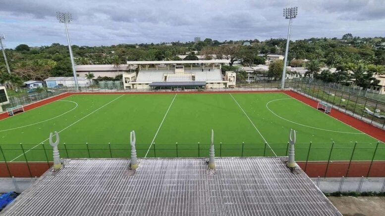 oceania fiji hockey federation 652e43755e2f8 - Oceania: Fiji Hockey Federation - Fiji Hockey Stadium has been undergoing major renovations over the past 18 months. A new artificial surface has been laid, an upgrade of the lights undertaken, as well as refurbishment of the grandstand.