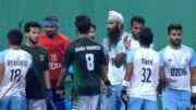pakistan asian games 2023 india thump pakistan in hockey 6519354334f33 - Pakistan: Asian Games 2023: India thump Pakistan in hockey - Saturday did not belong to Pakistan in the ongoing Asian Games 2023 as after struggling to make an impact in other disciplines, Pakistan were absolutely battered by India as the Blues handed a 10-2 defeat to the Green Shirts in hockey Hangzhou, China.