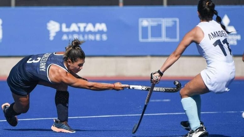 panam games argentina shutout uruguay usa blast past trinidad and tobago to open womens pool a 653bc0acd0169 - PanAm Games 23: Argentina shutout Uruguay, USA blast past Trinidad and Tobago to open women’s Pool A - Day 2 of the XIX Pan American Games in Santiago, Chile started off with big wins for Argentina and the USA in women’s Pool A play. The No. 3-ranked Leonas defeated Uruguay 8-0, while two hat tricks lifted the Americans past Trinidad and Tobago by a big 15-0 score margin. 
