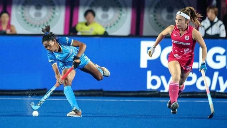 india india gear up for korea clash with aim to maintain their unbeaten streak in jharkhand womens asian champions trophy ranchi 2023 6541ee025fdc3 - India: India gear up for Korea clash with aim to maintain their unbeaten streak in Jharkhand Women's Asian Champions Trophy Ranchi 2023 - Ranchi, 1st November 2023: In the highly anticipated showdown at the Jharkhand Women's Asian Champions Trophy Ranchi 2023, the Indian Women's Team is set to take on Korea in their last Pool stage match on Thursday. The stakes are high as India are aiming to maintain their unbeaten streak in the tournament and secure the top spot in the Pool stage, while Korea are eyeing to end the Pool stage on a high with a win against the hosts.